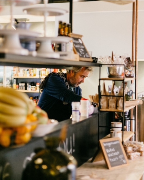 Koffie met gebak