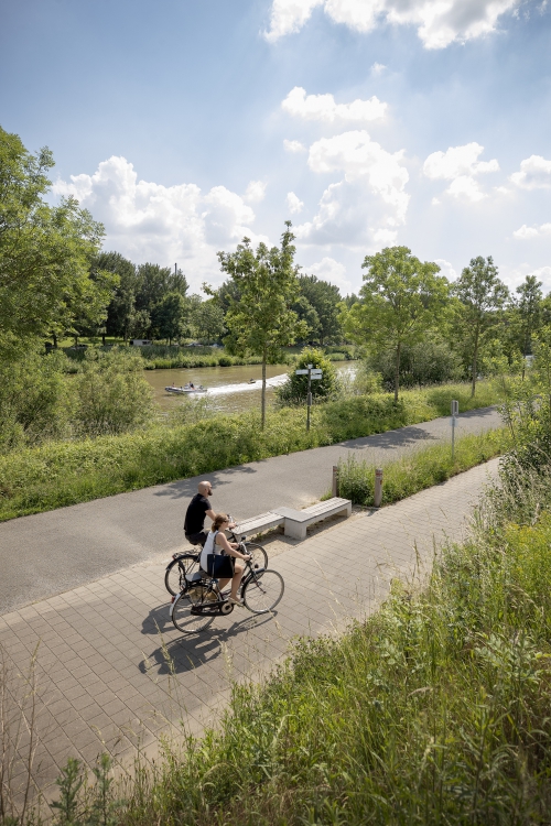 Flirten met de grens en Leie